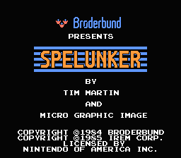 Spelunker [5 Screw] screenshot 3 for NES